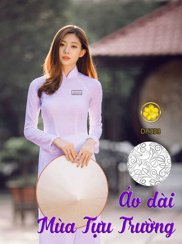 Vải áo dài màu trắng