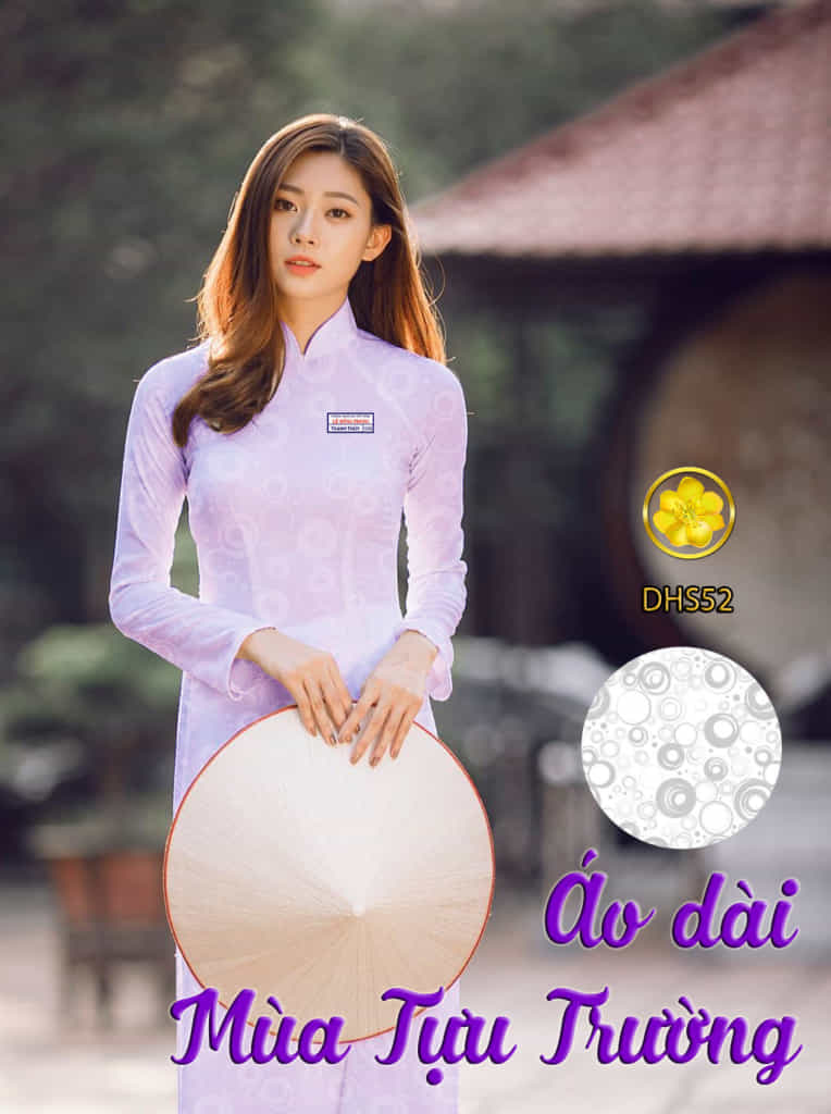 Vải áo dài màu trắng