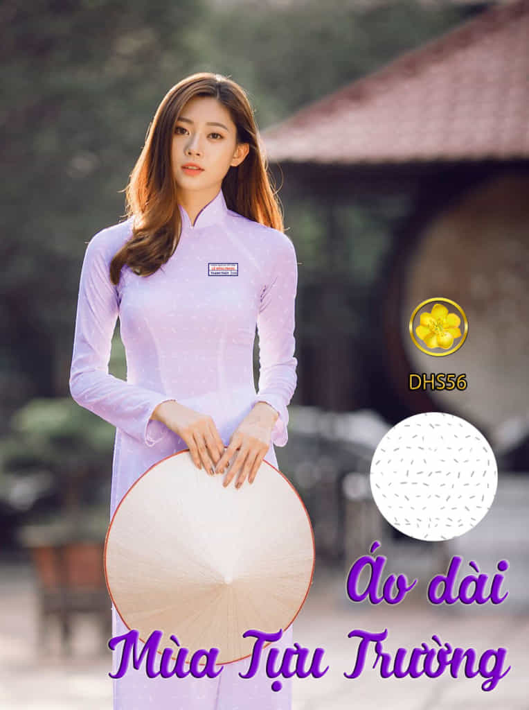 Vải áo dài màu trắng